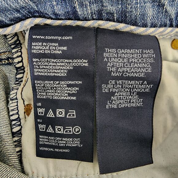 Tommy Hilfiger Jeans Womens Size 8 American Hope Bootcut Classic Rise Blue Denim - Picture 9 of 14